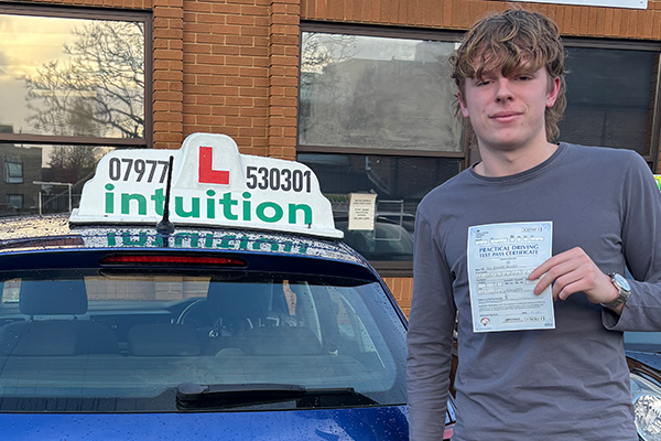 Jack driving lessons in Putney