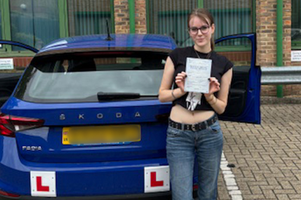 Katie driving lessons in Hersham